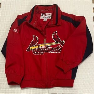 90’s Majestic Red Cardinals Youth Jacket